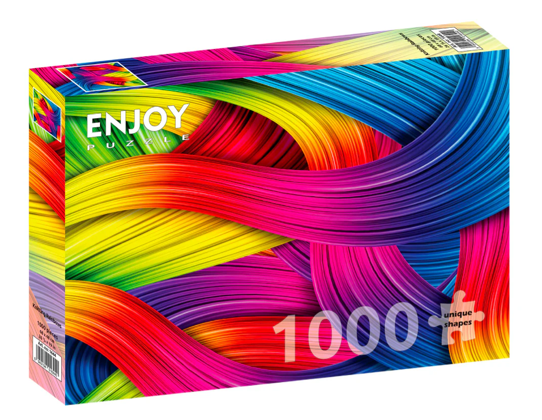 Tejiendo el Arcoíris: Rompecabezas 1000 Piezas