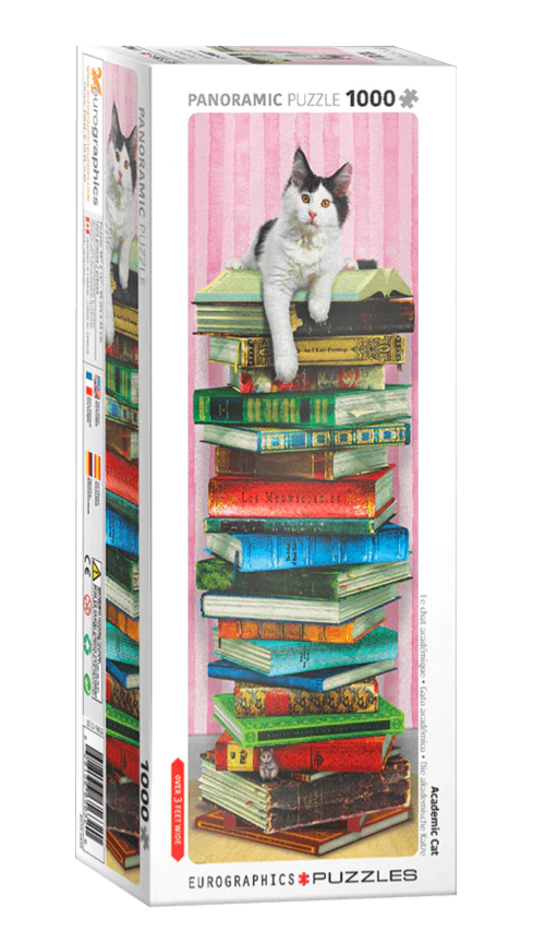 Rompecabezas Gato Universitario