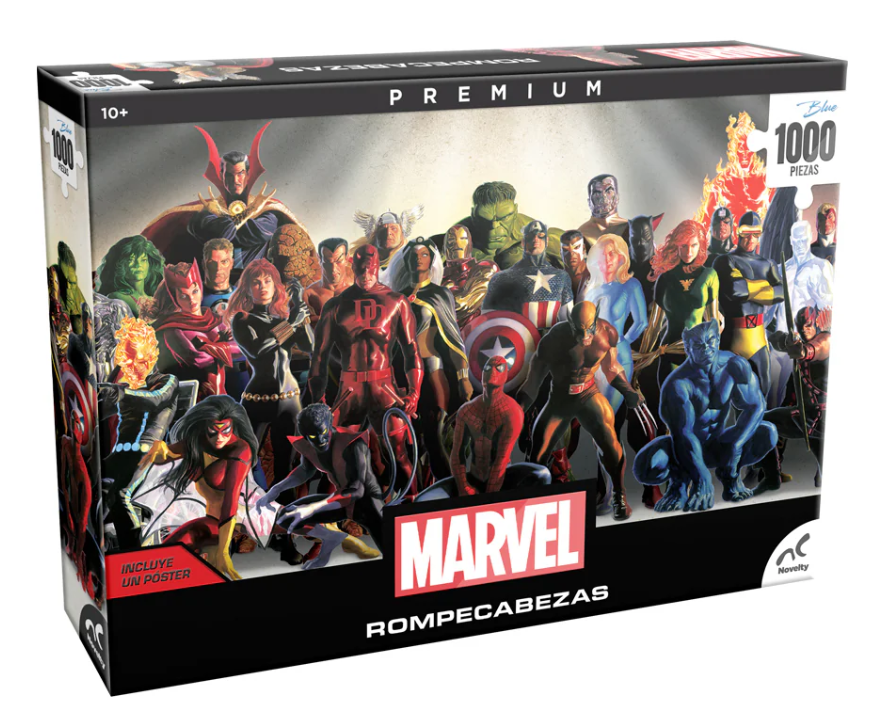 ROMPECABEZAS COLECCIONABLE PREMIUM MARVEL 1000 PZS 4539