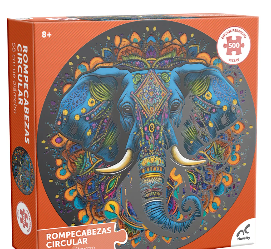 Rompecabezas Circular Elefante / 4398