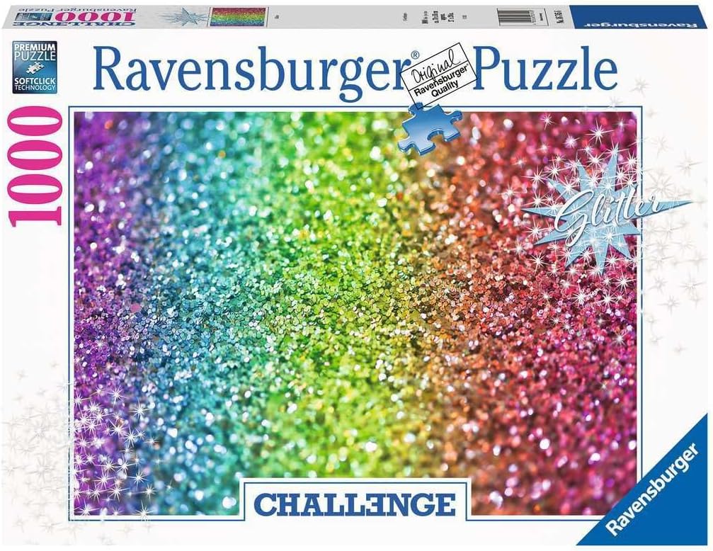 Ravensburger Puzzle, Puzzle 1000 Piezas, Glitter