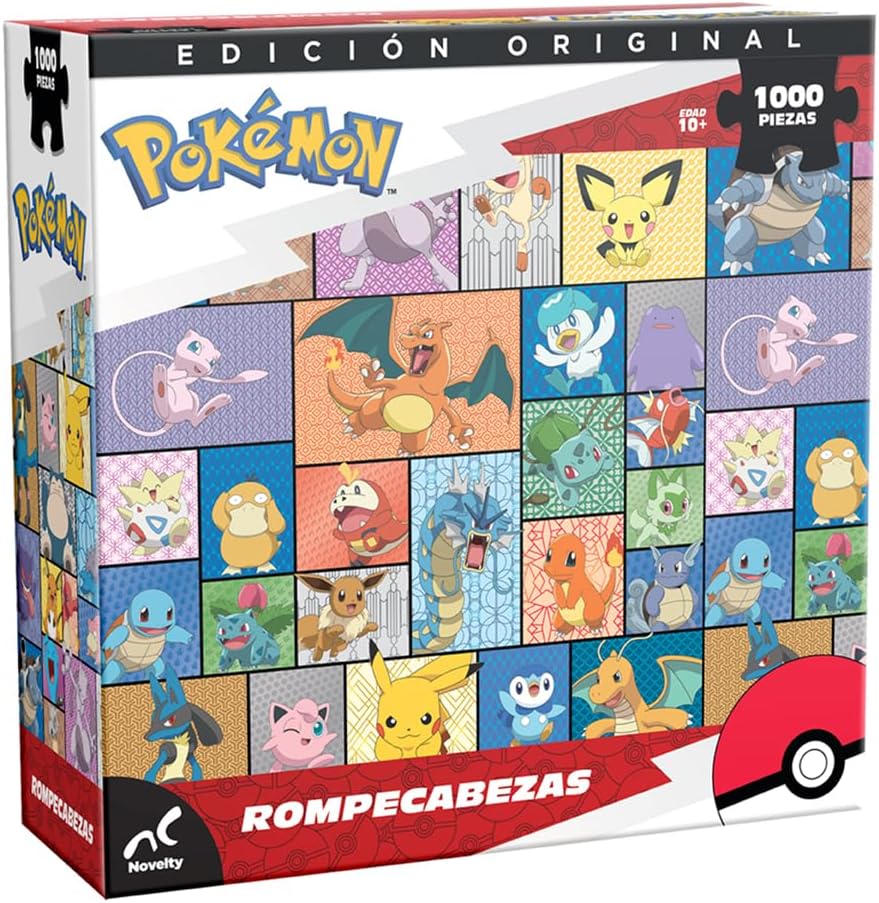 Pokémon Rompecabezas 1000pz Novelty