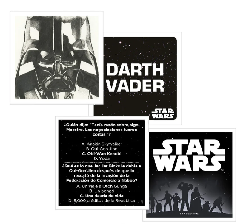 TRIVIA BOX STAR WARS