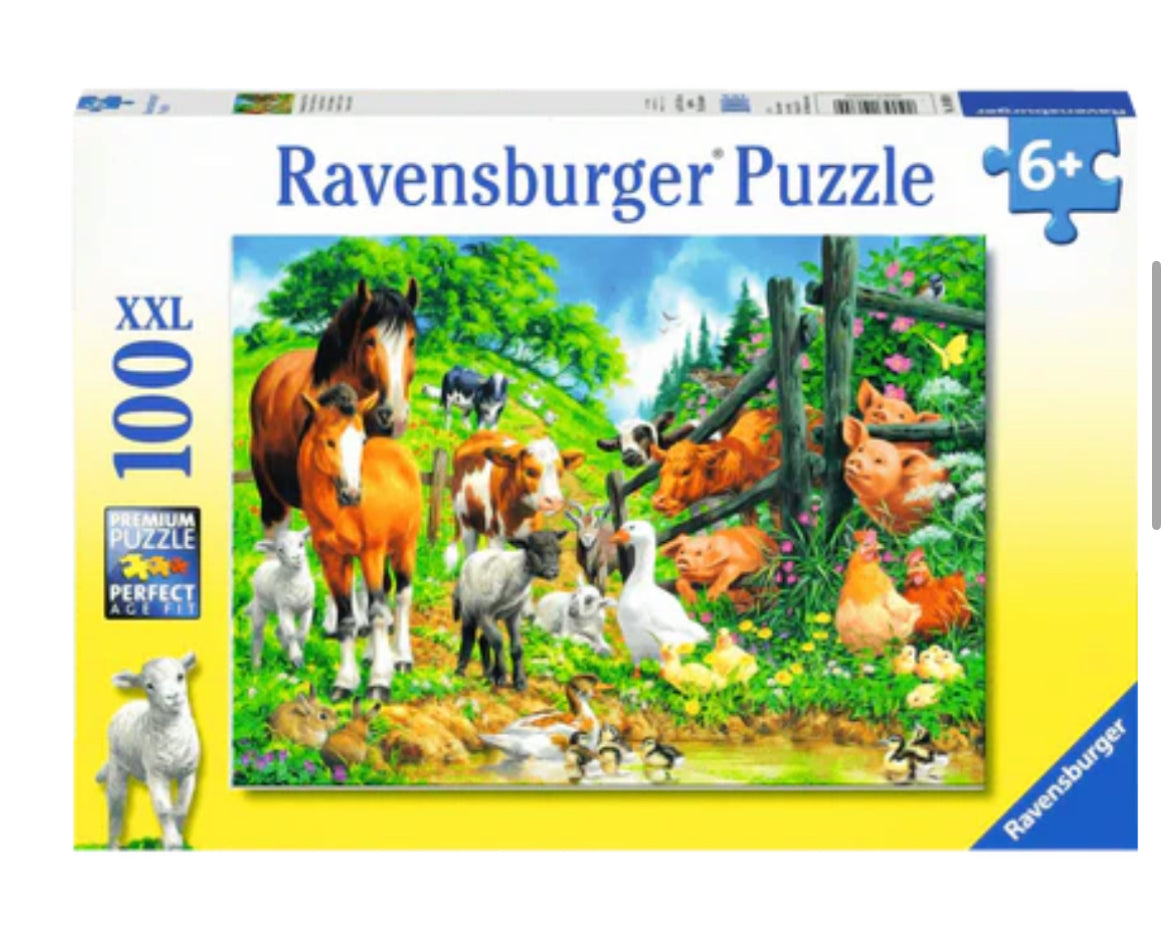 Rompecabezas granja 100pz