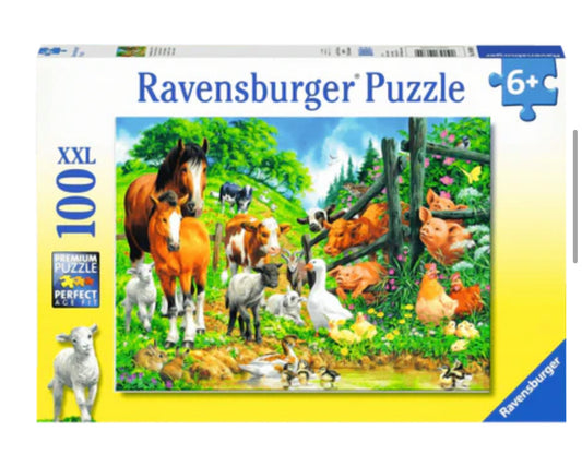 Rompecabezas granja 100pz