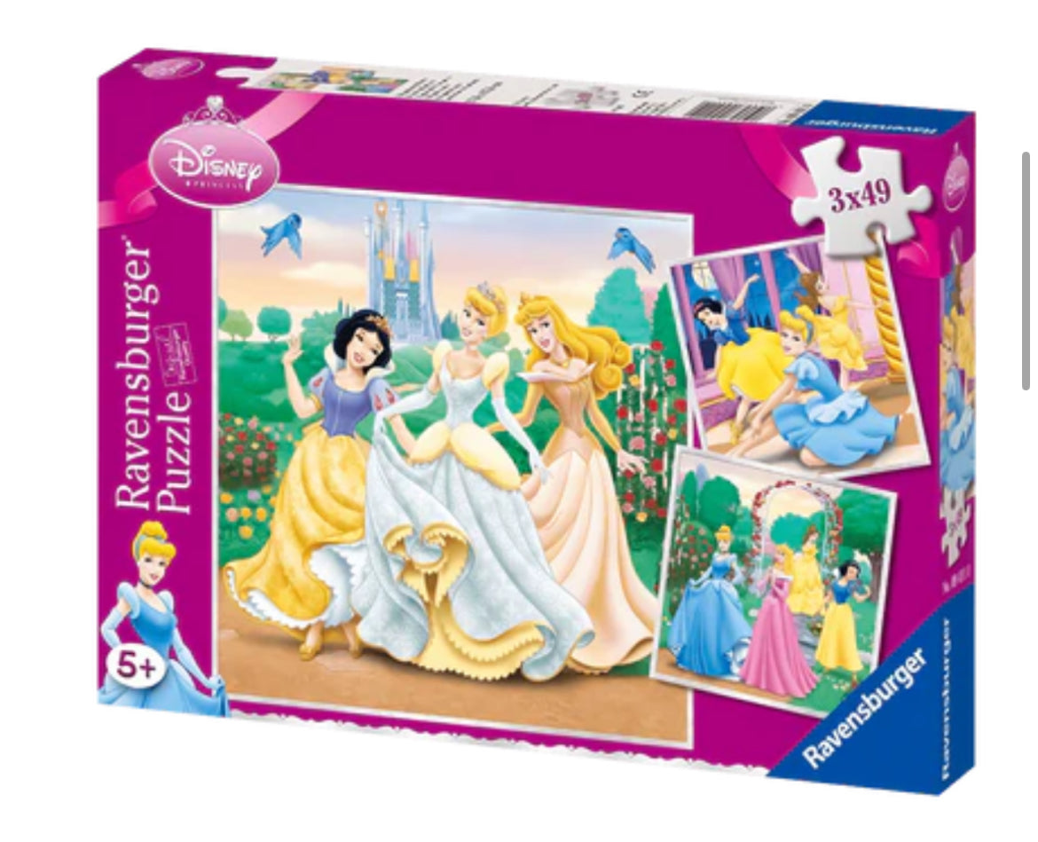 Rompecabezas princesas 3x49
